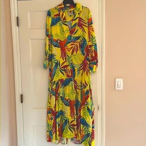 Eyelet Maxi FARM Rio Maxi. Great as a dress with a slip beneath or swim cover